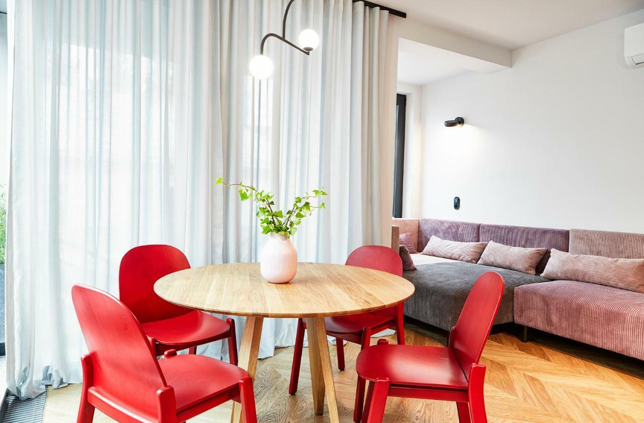 Rajska Blue Luxury Apartment كراكوفيا المظهر الخارجي الصورة